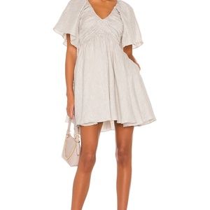 Joslin Irma Linen Mini Dress Sz AU10=M